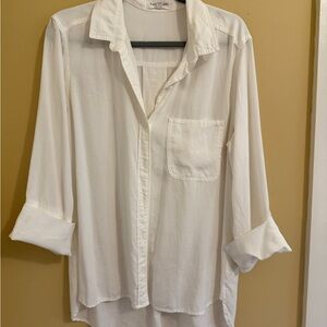 Bella Dahl Soft White Shirt